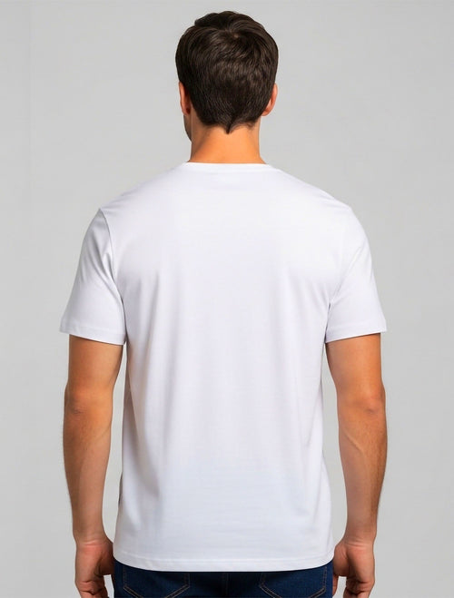 White - Back View